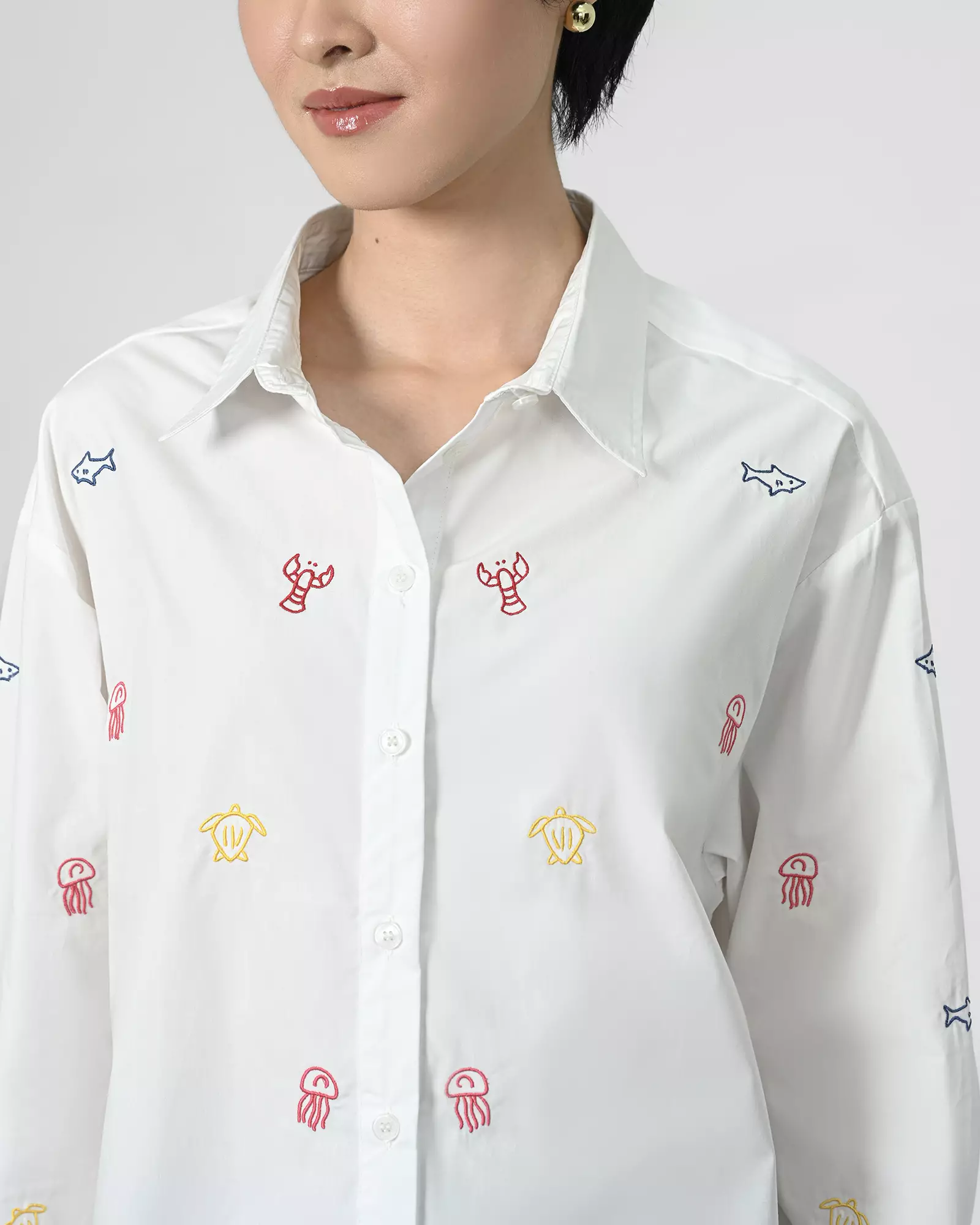 Geulis.id COVE SHIRT - BROKENWHITE