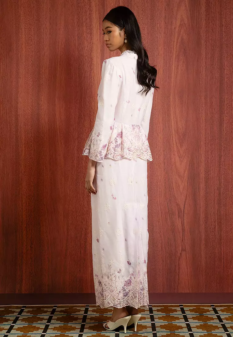 MELANI 刺繡荷葉邊 KEBAYA
