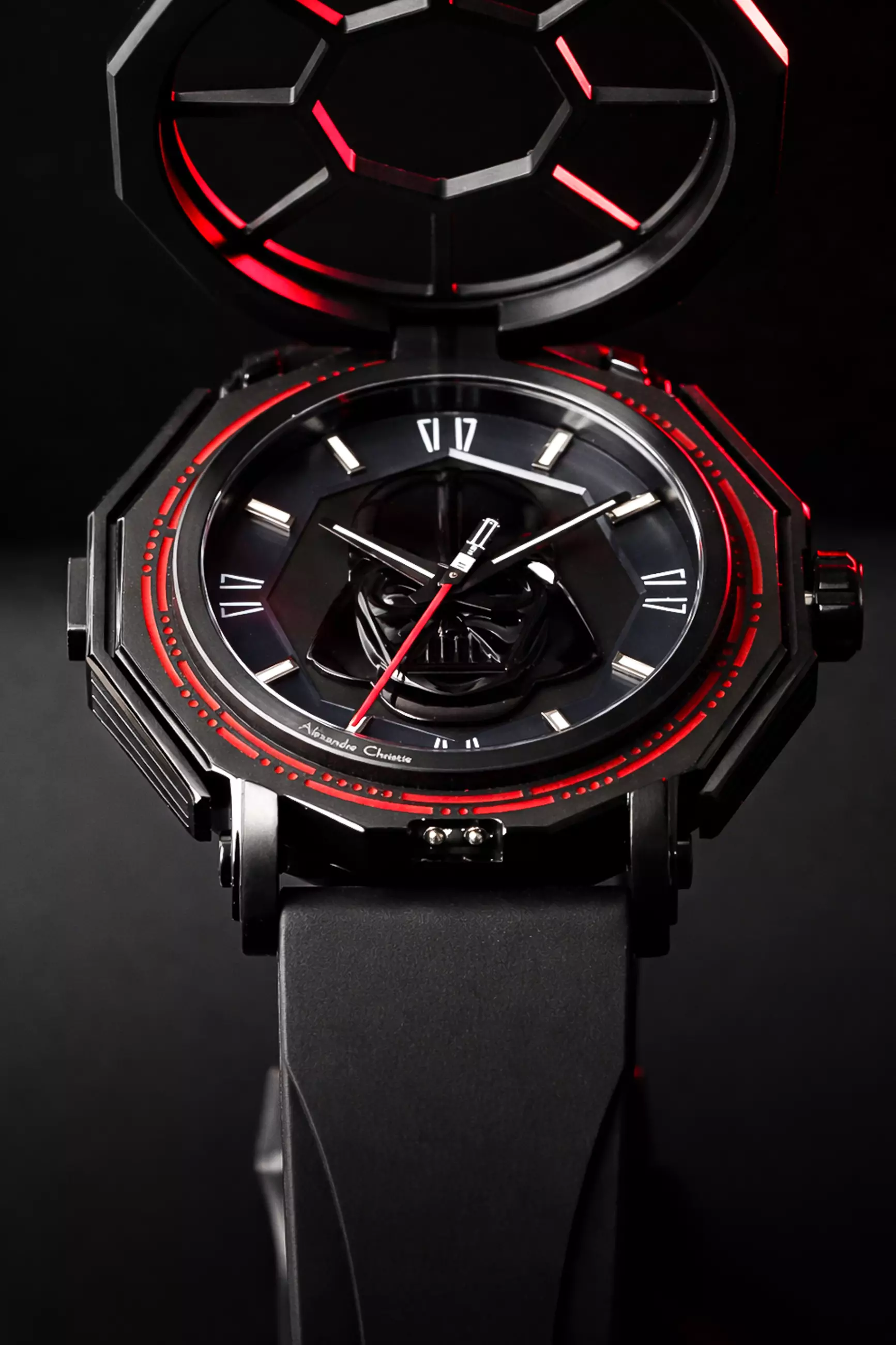 Jam Tangan Pria Alexandre Christie X Star Wars AC 9205 Bundling Darth Vader And Darth Star Edition Limited Edition