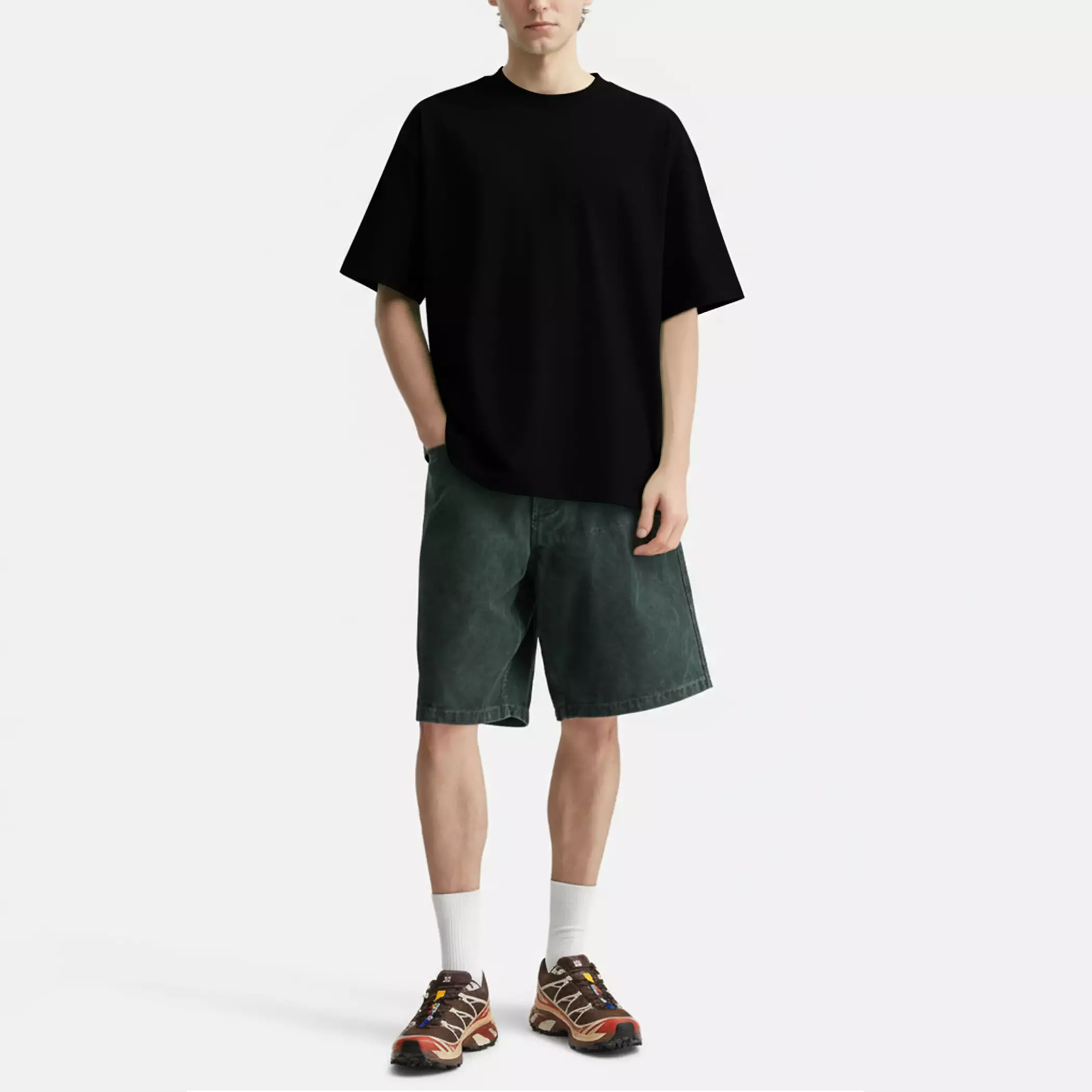 Gloaming Tshirt Oversized Cotton Australia Coolbreeze 25s Black