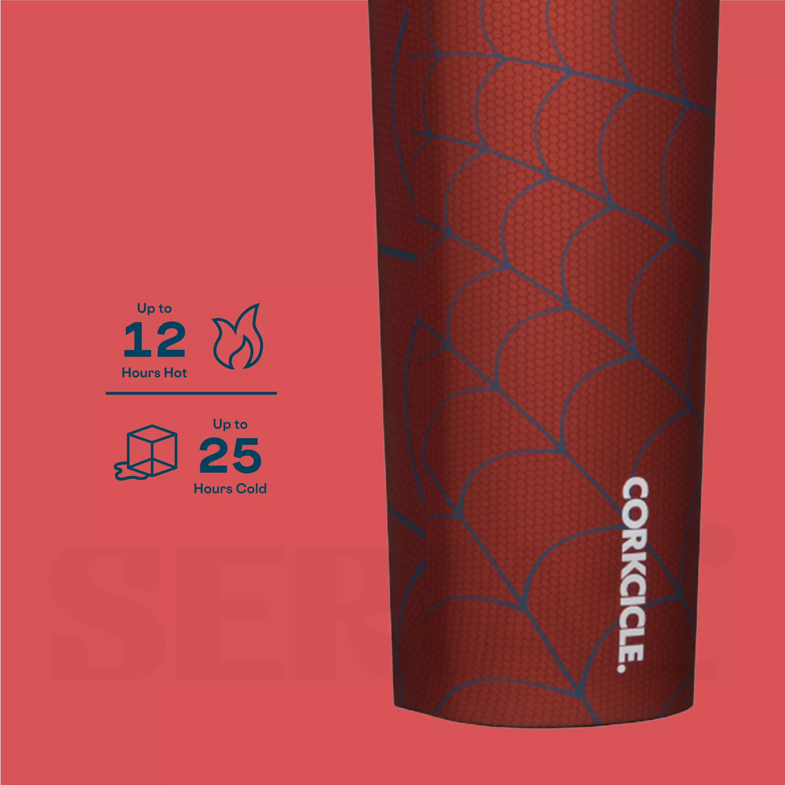 CORKCICLE Sport Canteen 20oz - Marvel Spiderman