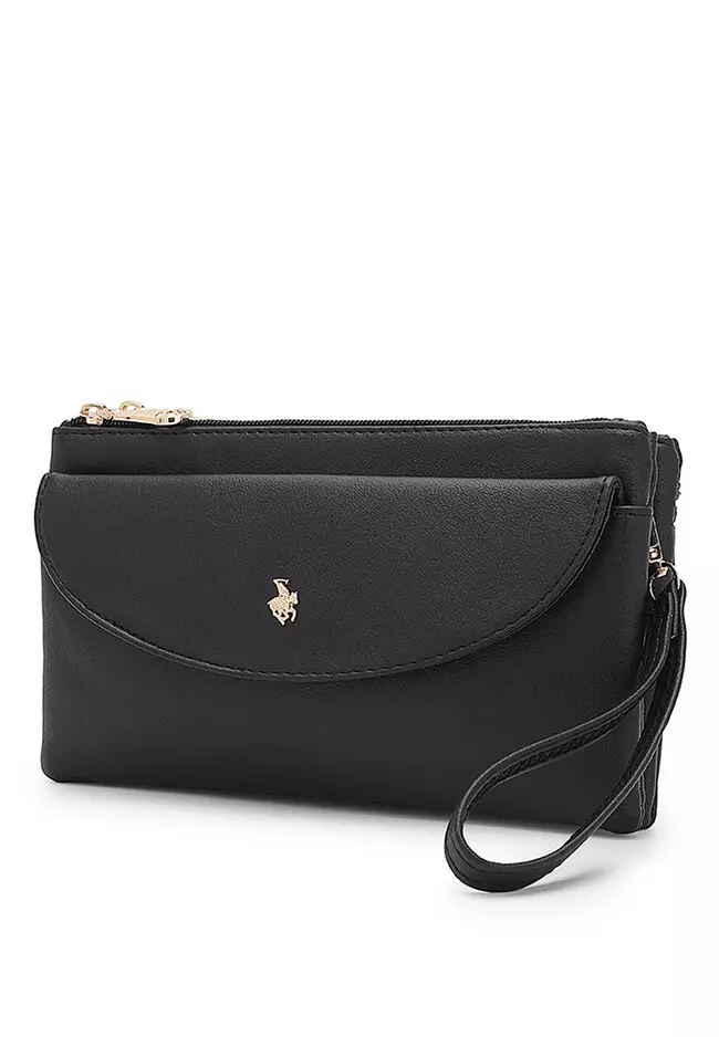 Swiss polo shop clutch bag