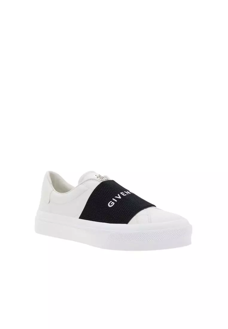 All white givenchy top sneakers
