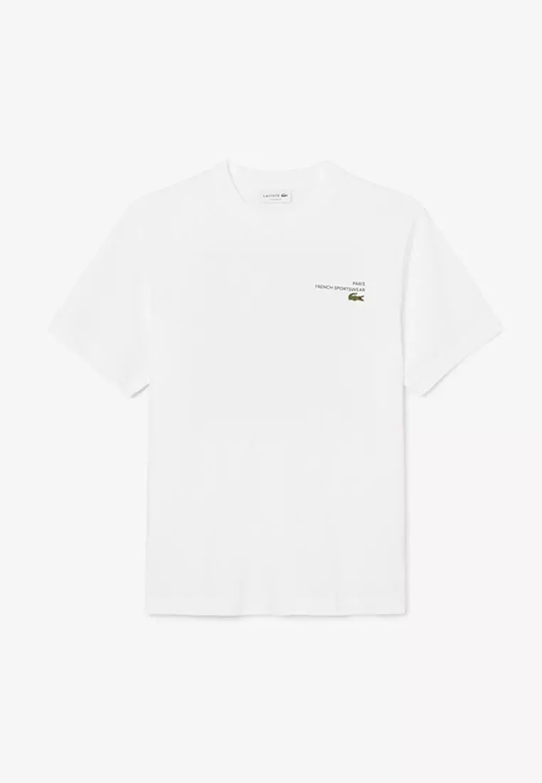 Print Motif Jersey T-shirt