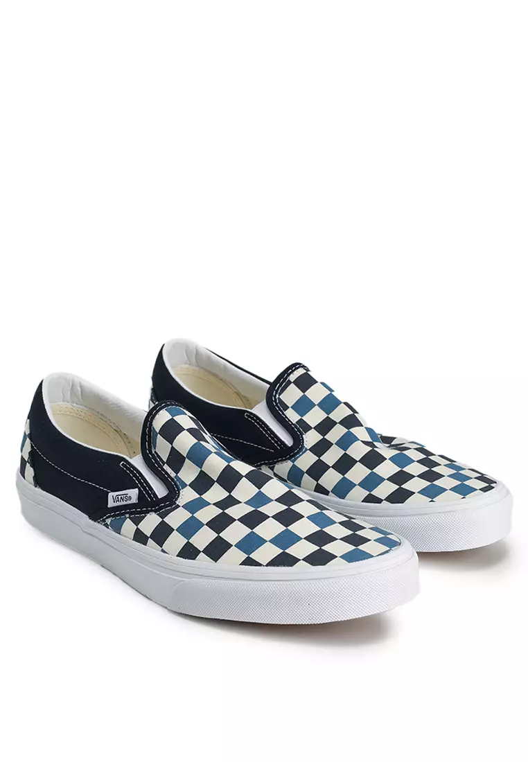 Classic Tri-Tone Slip-Ons