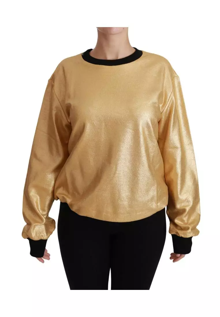 Gold on sale pullover sweater