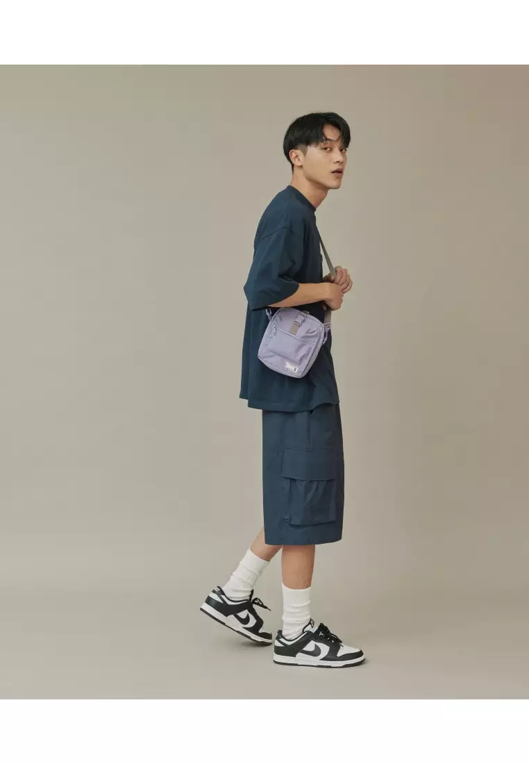 Plain-Me Travel Bag-Lavender Polyester 100%