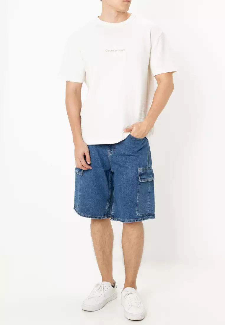 Calvin Klein 90's Loose Denim Cargo Shorts Calvin Klein Jeans