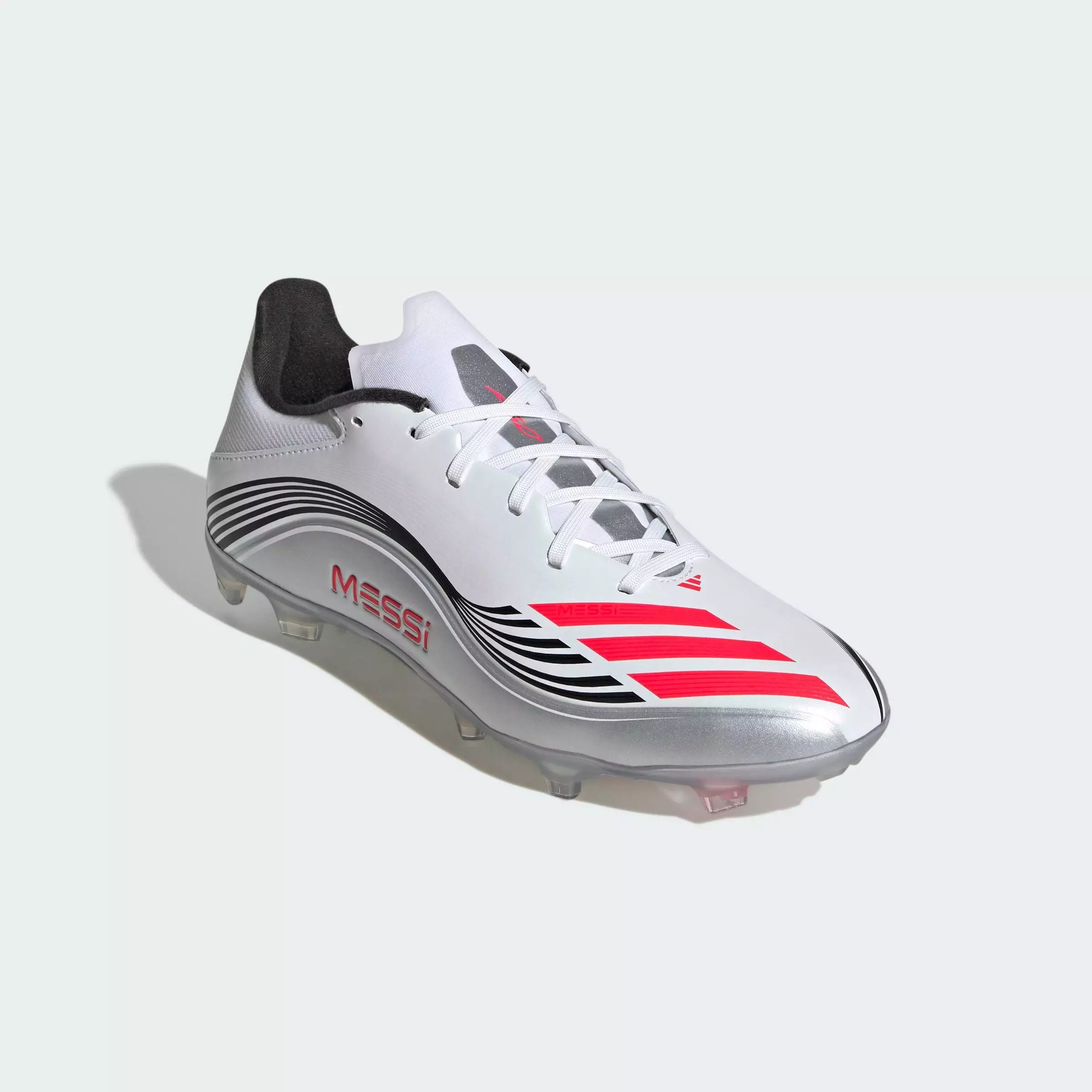 Football F50 Messi League Firm/Multi-Ground Boots Unisex White JP7446
