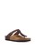 Birkenstock brown Gizeh Oiled Leather Sandals BI090SH0UCZPID_2