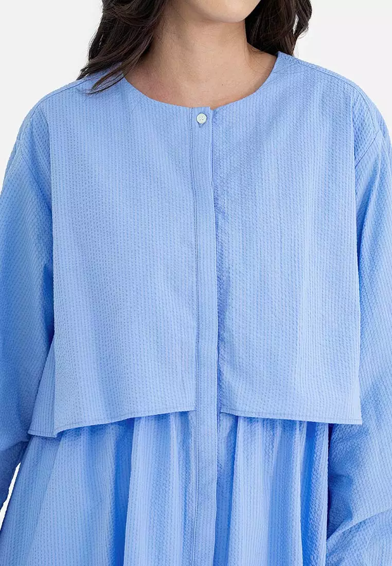 American Holic - Arao Tiered Long Blouse