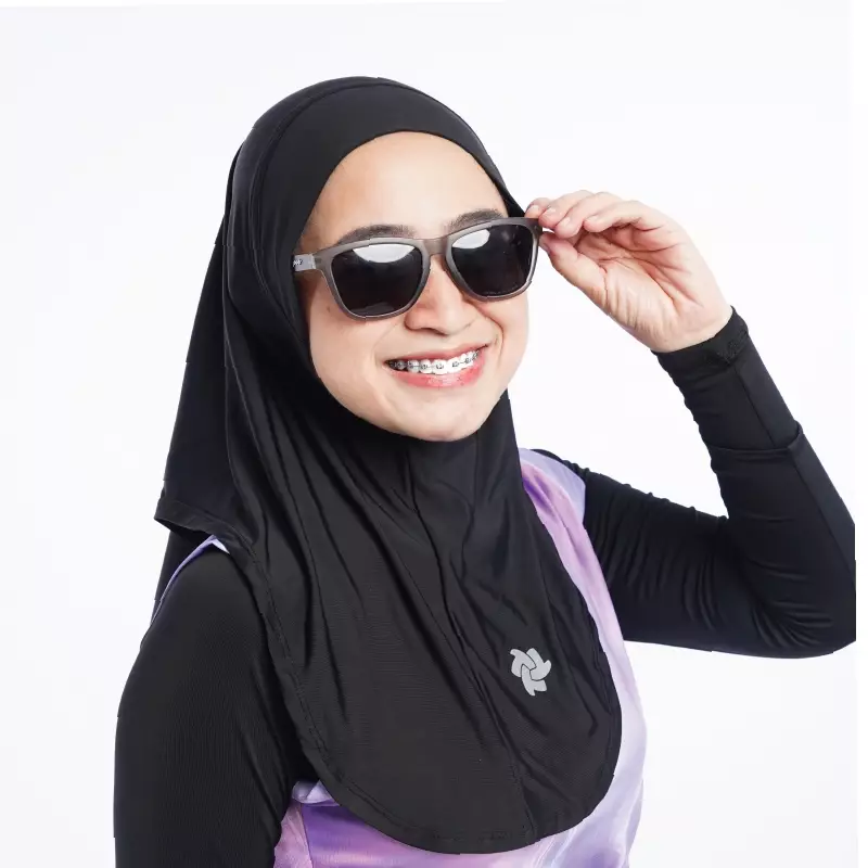 Tiento Kerudung Olahraga Spandex Jilbab Instant Sport Hijab Ranova