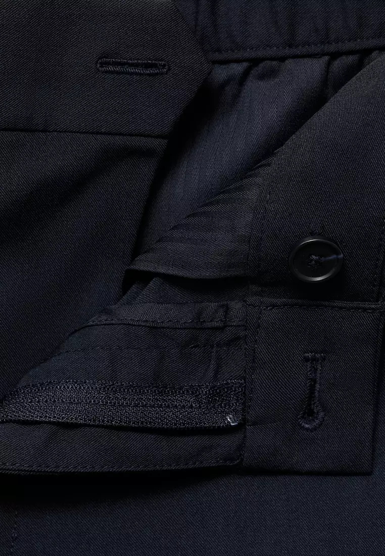 Bologna Slim-Fit Comfort-Stretch Trousers