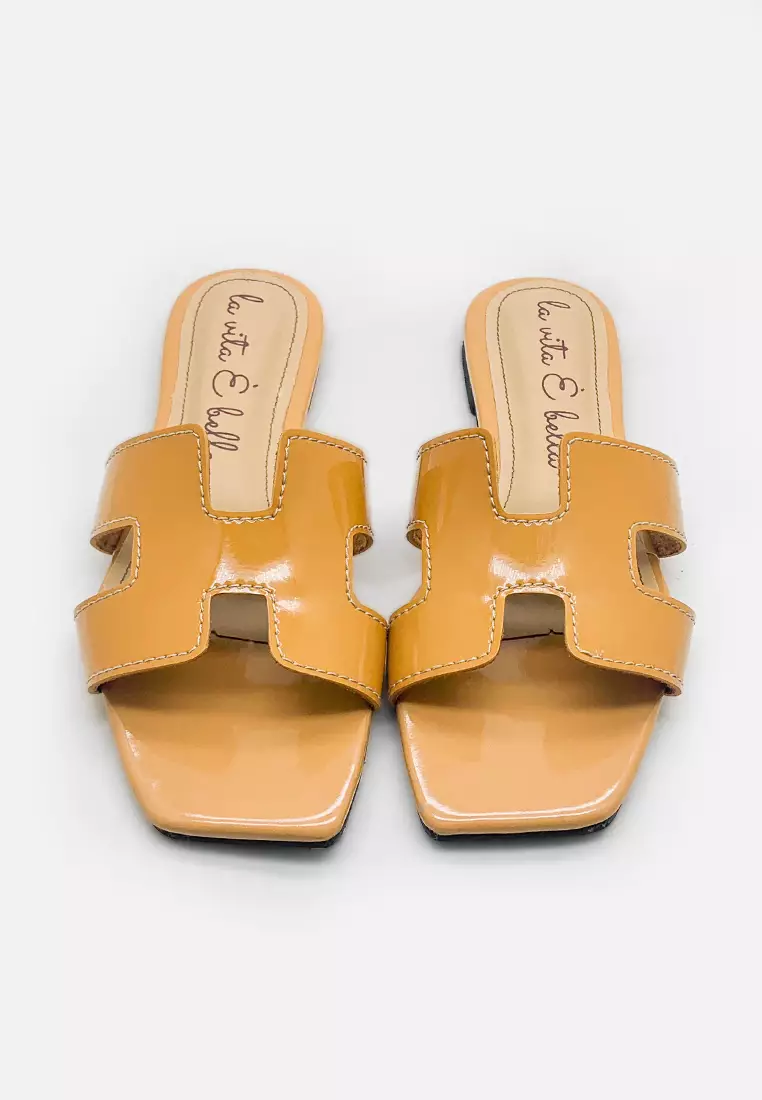 Sandal Slide Flat Wanita