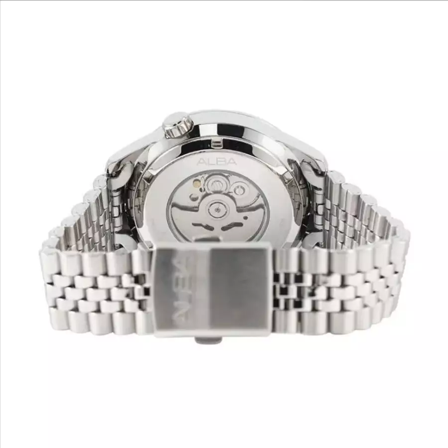 Alba AL4193X1 rantai silver cowok