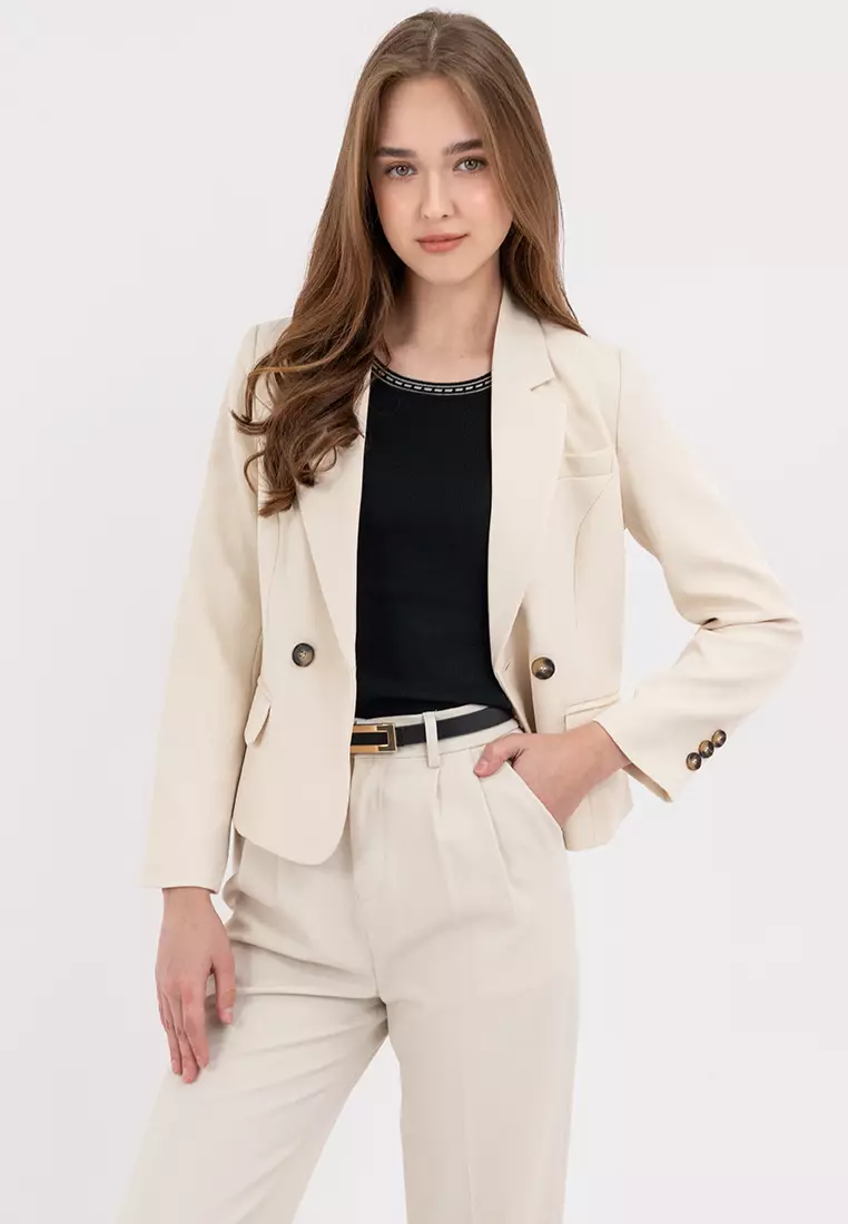 Comfort Fit Stretch Blazer