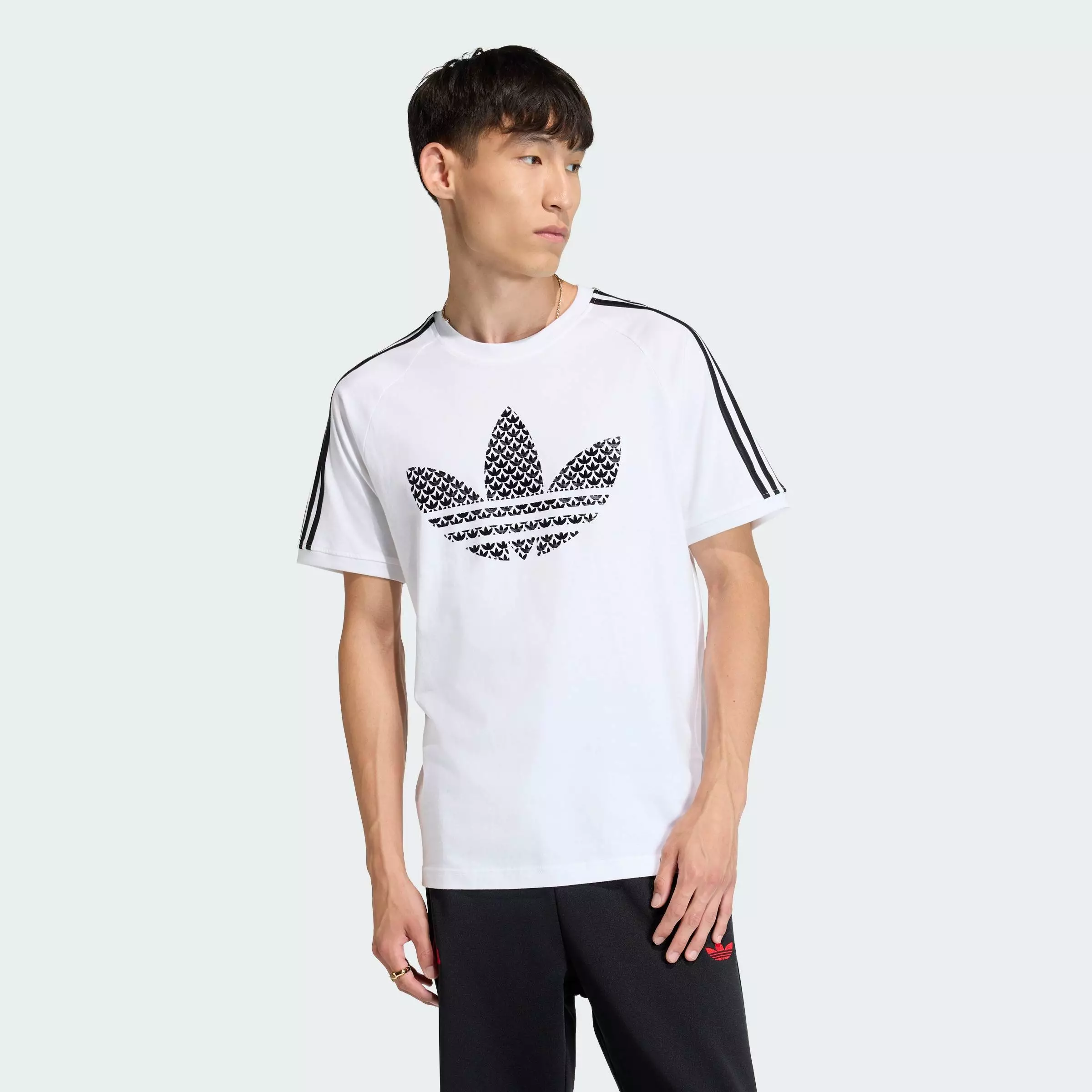 Buy ADIDAS Lifestyle MONOGRAM INFILL 3S TEE Men White KD1360 2026