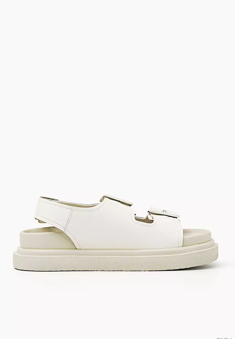 Discount on Twenty Eight Shoes  shoes - SKU: VANSA Fashionable Buckle Platform Sandals VSW-S89903