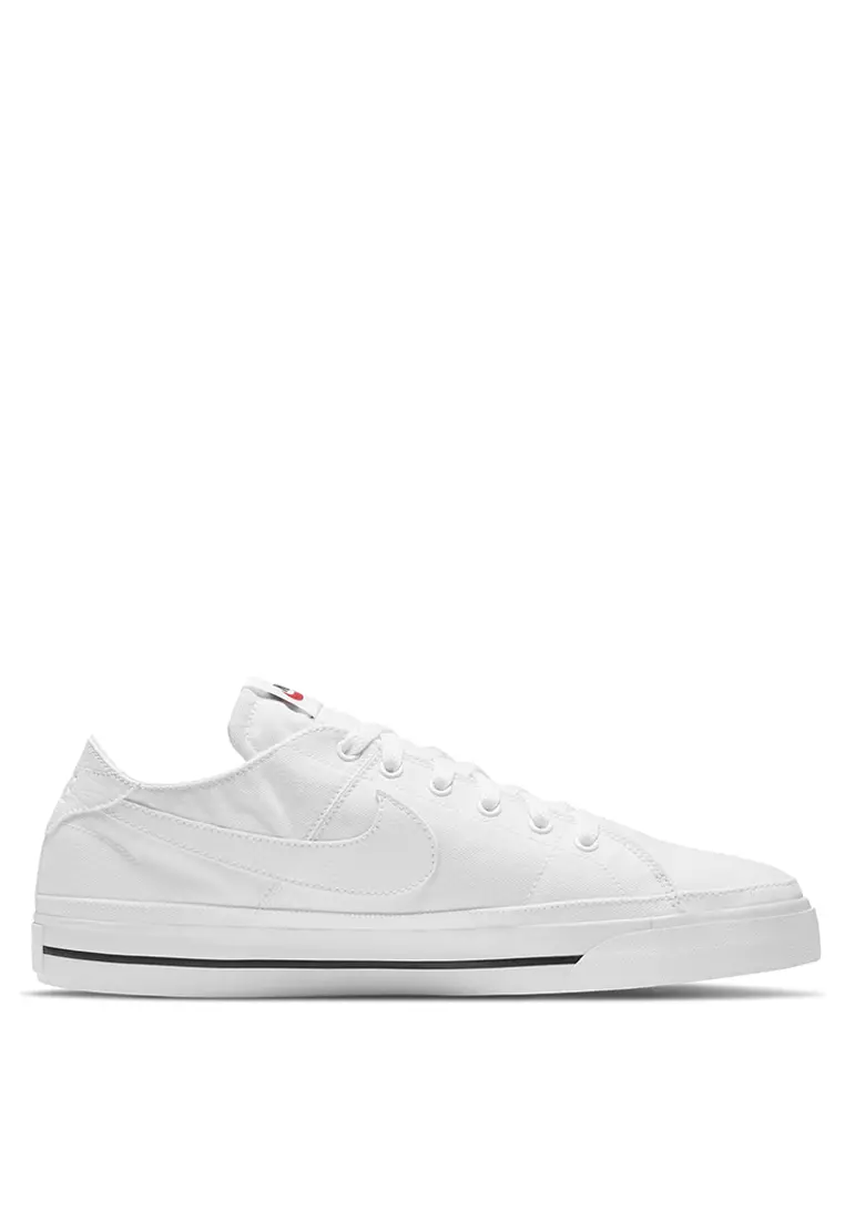 White clearance canvas nikes