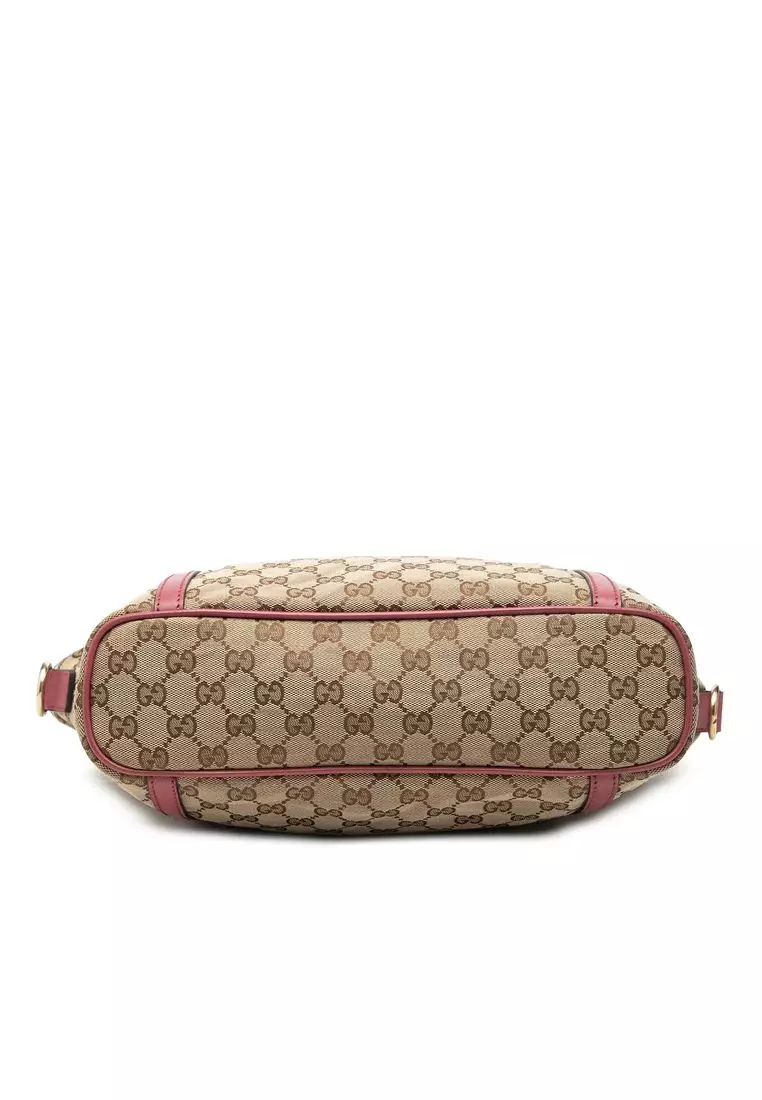 Pre-Loved Gucci Gg Canvas Convertible Joy Tote