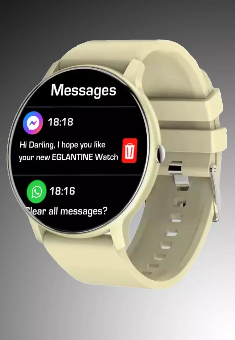 Unisex Smart Watch - Silicon Strap