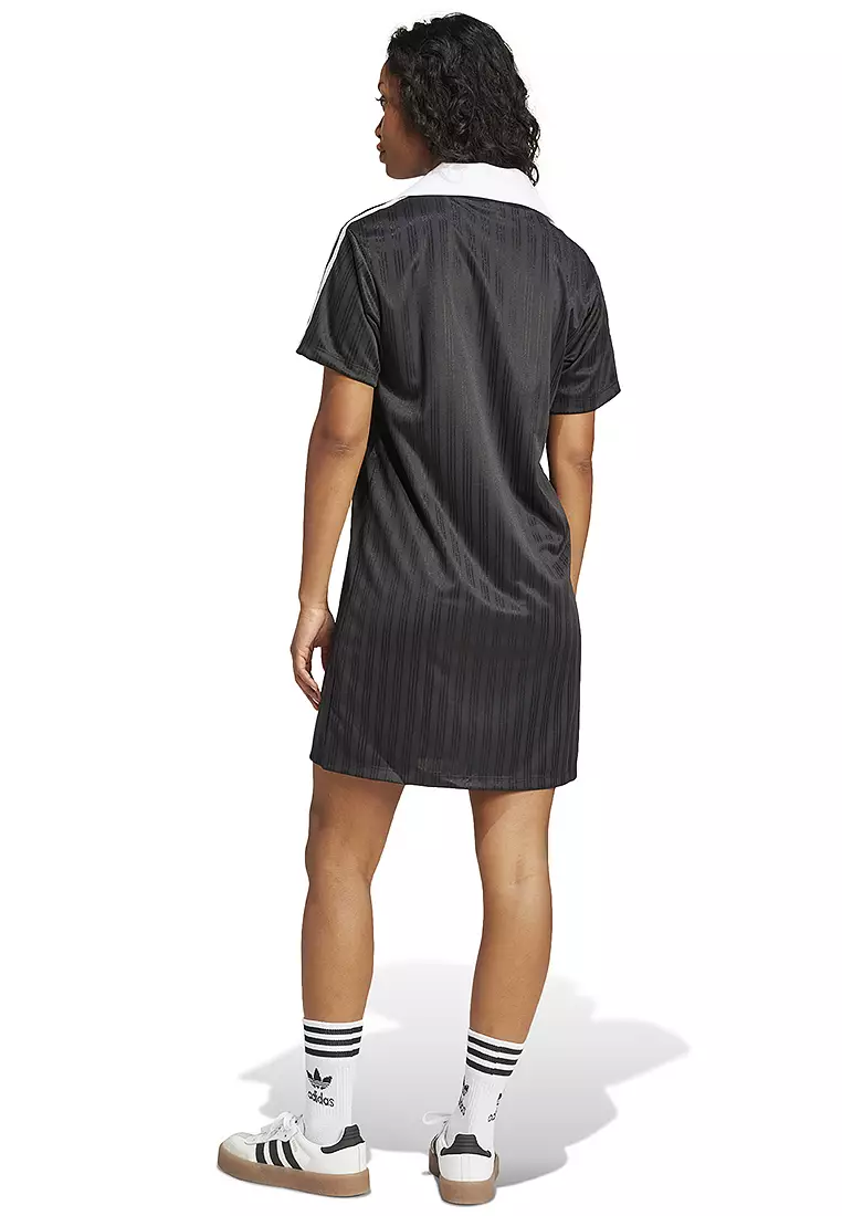Adicolor Football Jacquard V-Neck Dress