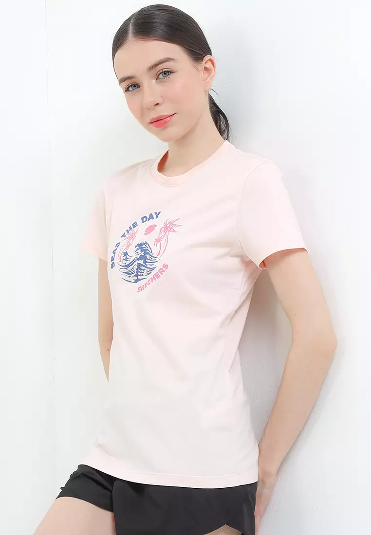Jual Skechers Women Ss T-Shirt Original 2025 ZALORA Indonesia ®