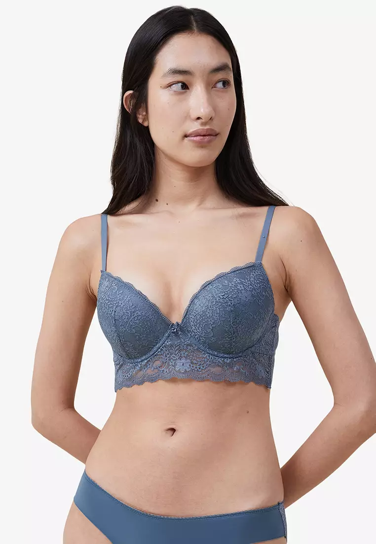 Butterfly Lace Wirefree Lift Bra