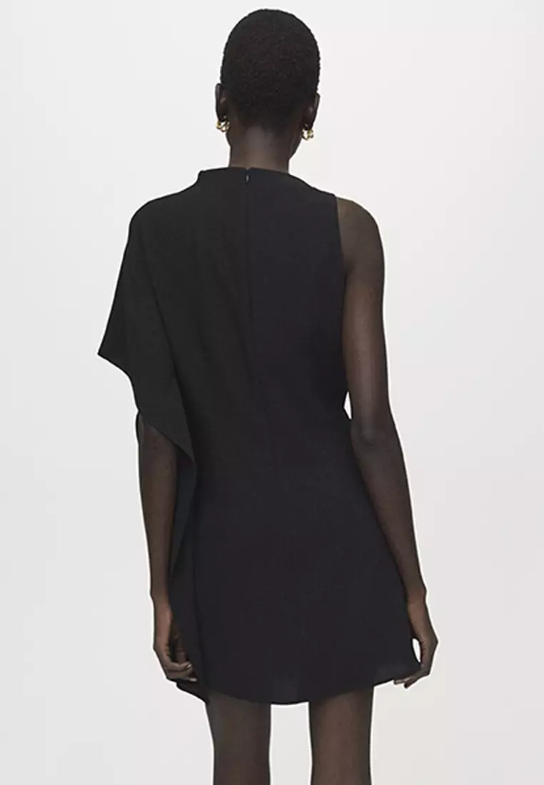 mango short asymmetrical dress Sexy Short Homecoming Dresses 16th birthday outfit pink black girl hoc   classygown