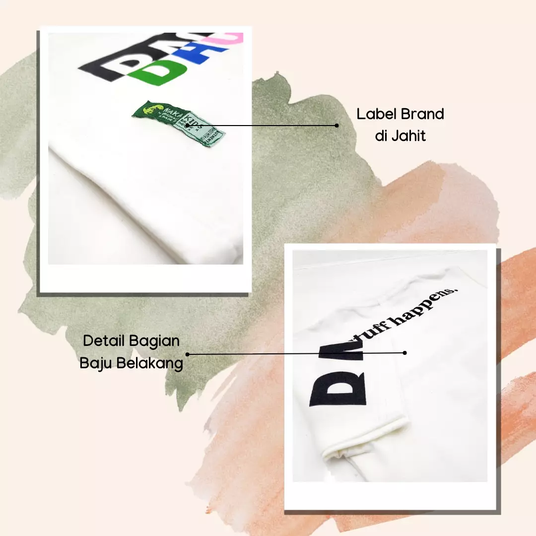 Wakakids Baju Atasan Kaos Anak Laki Laki Usia 1 Tahun Hingga 4 Tahun T-shirt Motif Stuff Happens 3941 Turkis