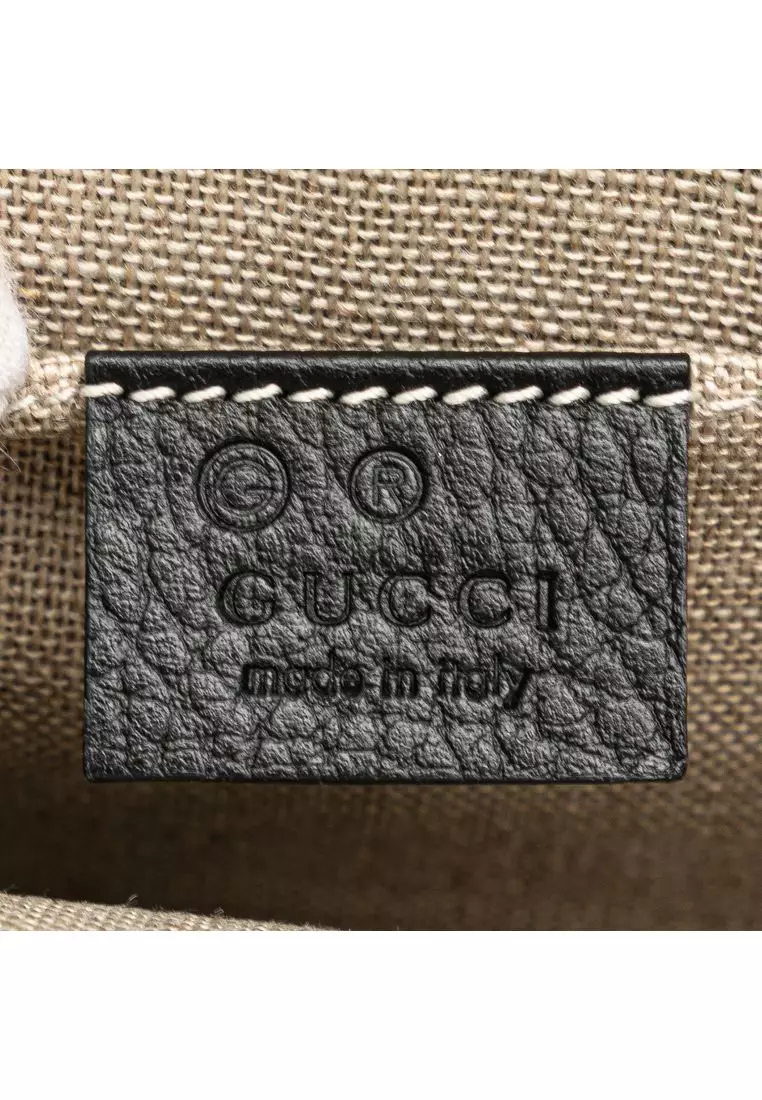 Pre-Loved Gucci Small Dollar Calfskin Interlocking G Crossbody