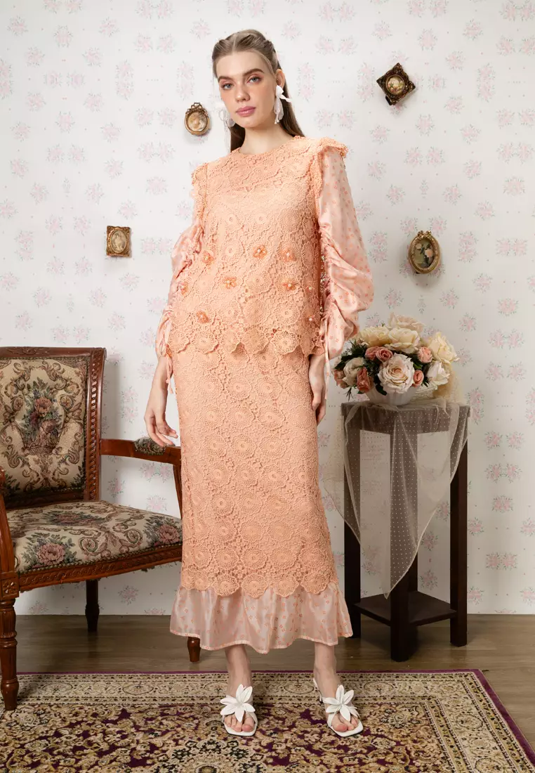 DAHLIA LACE KURUNG SET