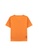 Knot orange Boy short sleeve t-shirt organic cotton Brincar na rua A8526KA72A804AGS_2