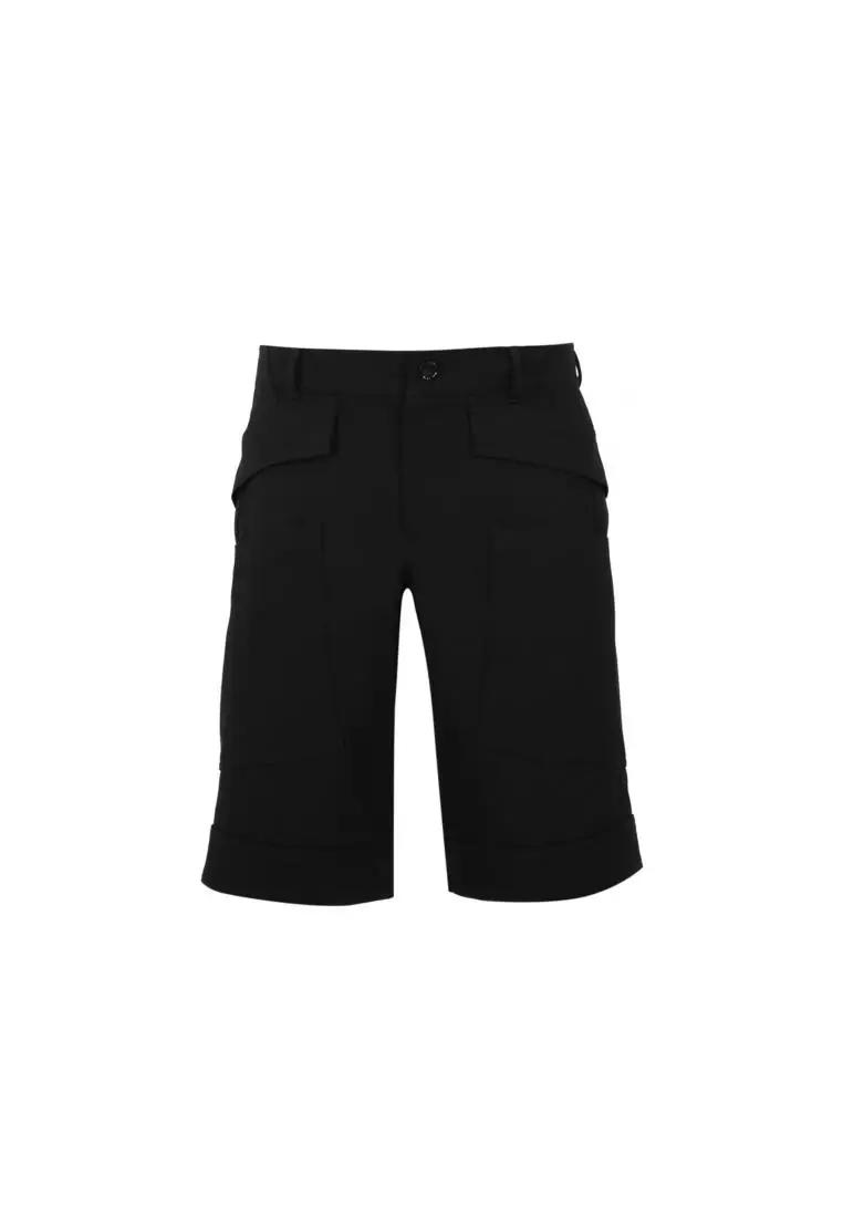 BURBERRY Burberry Wool Bermuda Shorts Black