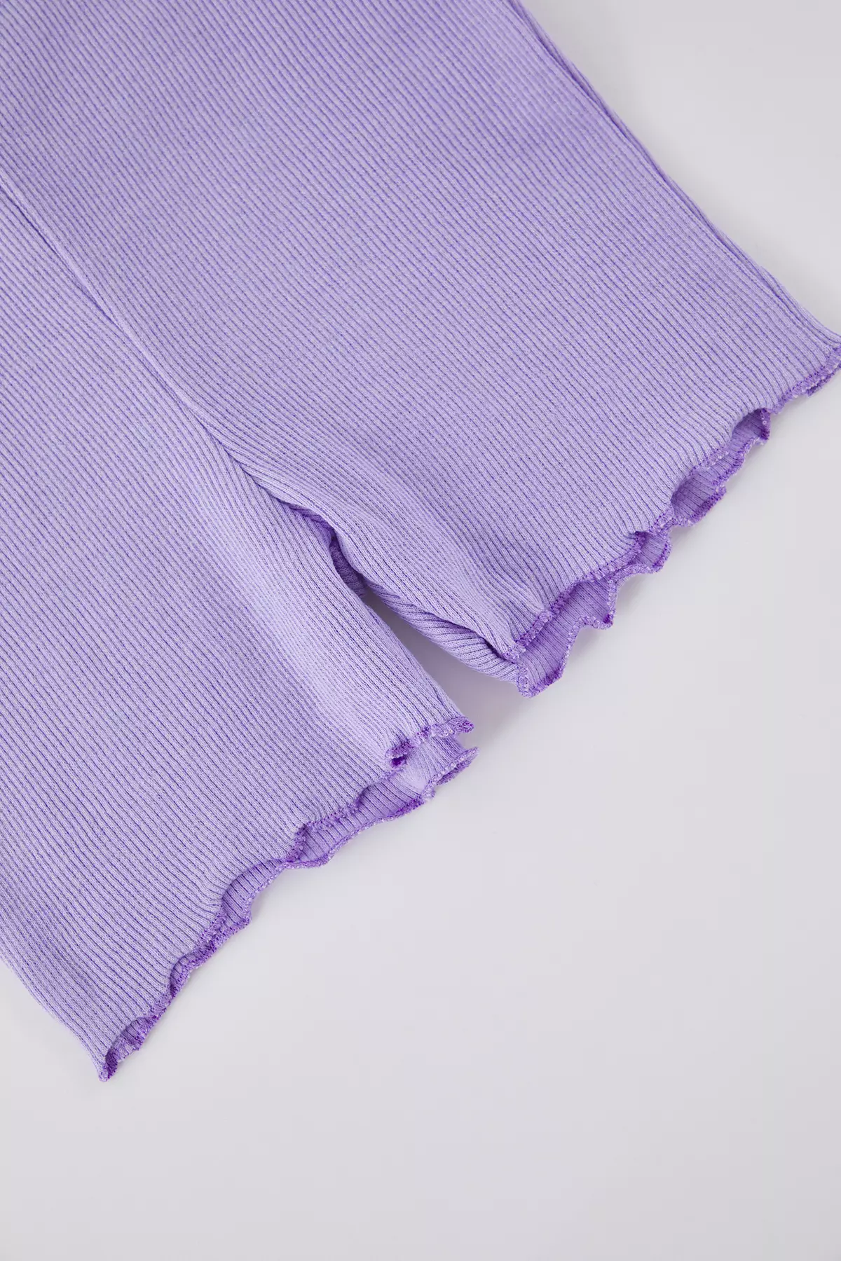 Lilac Plain Knitted Bottom-Top Set Tkdss25Au00106