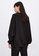 Urban Revivo black Simple Drop Shoulder Sweatshirt EE074AAF5C83A1GS_2