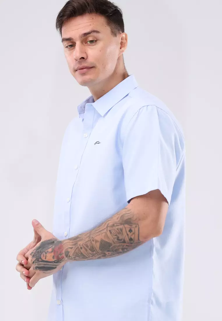 Woven Polo Short Sleeve