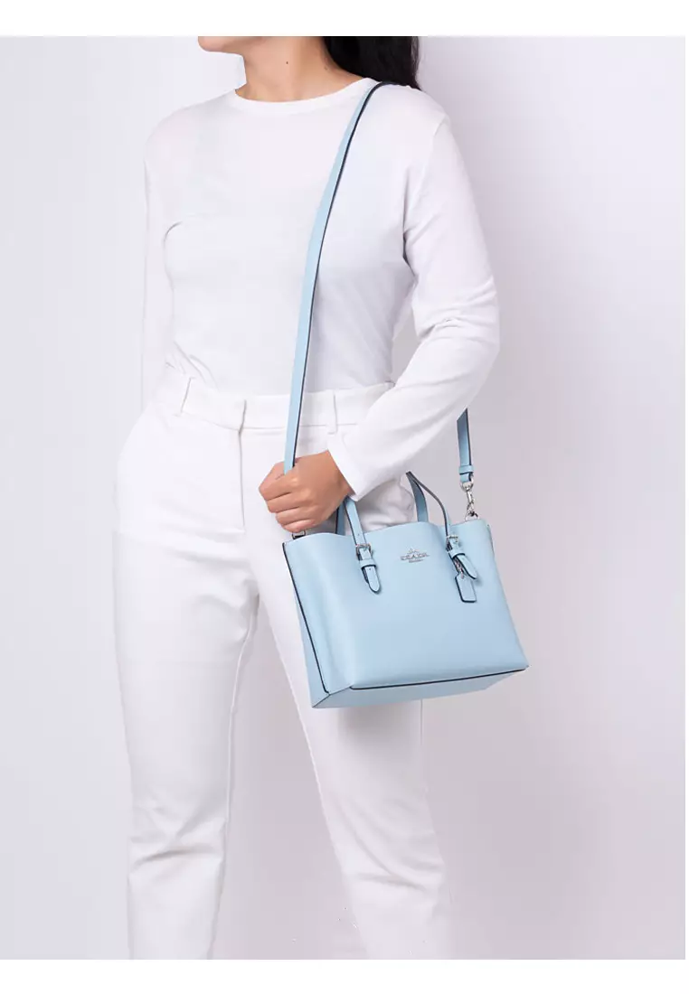 Buy Coach Coach Mollie Tote 25 Waterfall Blue 2024 Online