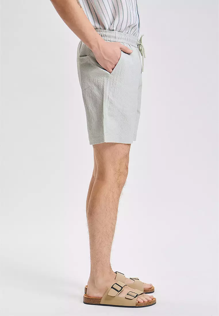 Modern Fit Swim Seersucker Shorts