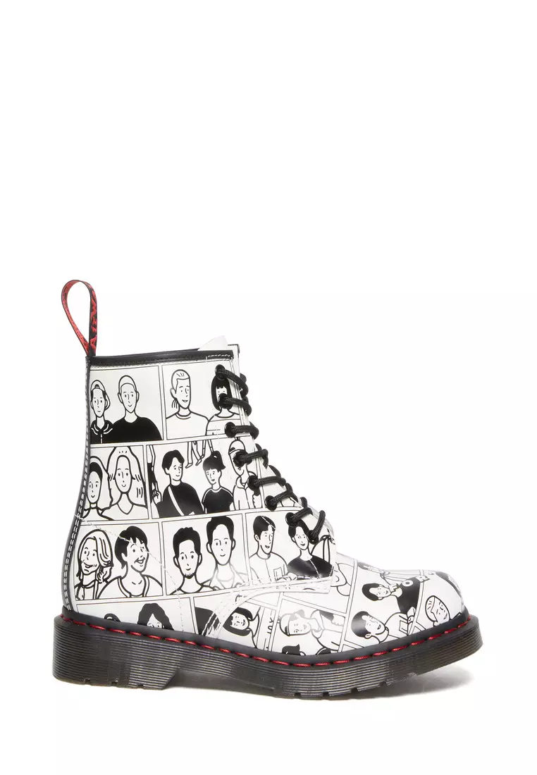 All white dr martens 1460 sale