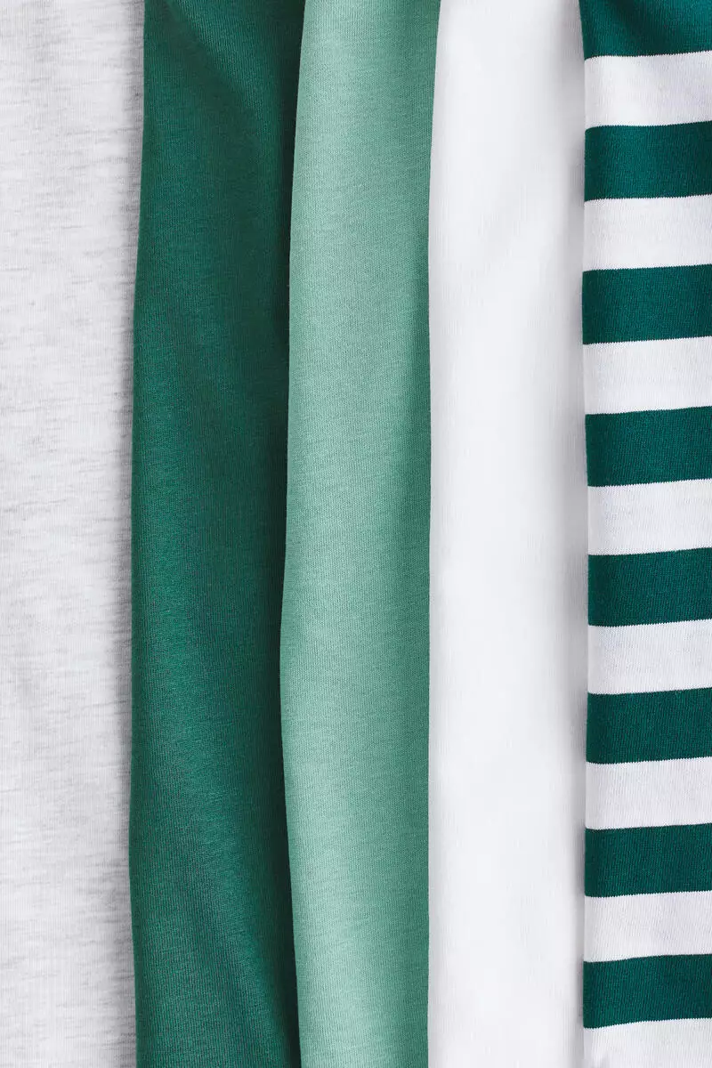 5-pack cotton T-shirts