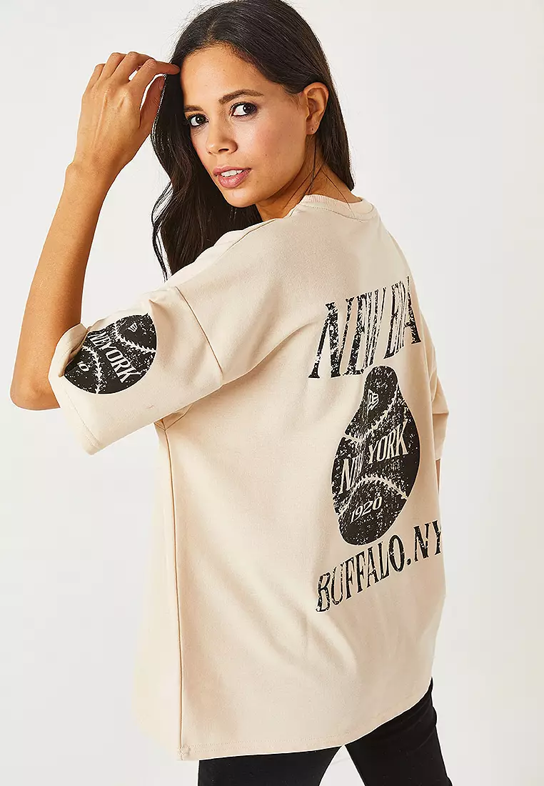 Graphic Printed Oversize T-Shirt