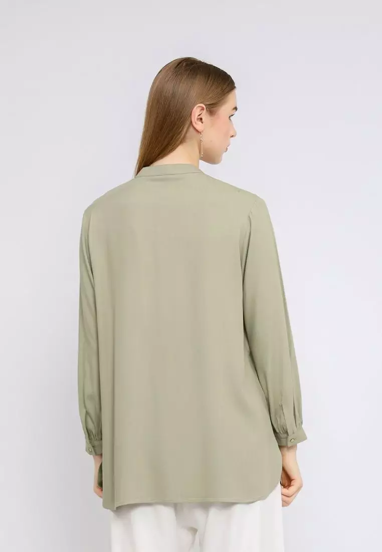 Urban Exchange Yoshi Sage Green Shirt