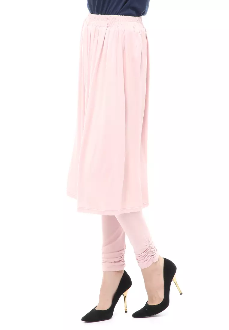 Najwa Rok Legging Olahraga Wanita Muslimah Relaxed Fit - Dusty