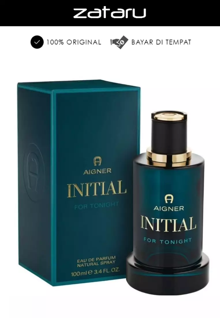 Aigner Initial For Tonight Man EDP - 100 ML (Parfum Pria)