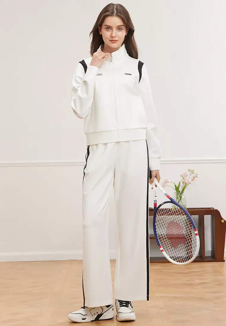 女裝 K-SWISS LOGO 拼色外套