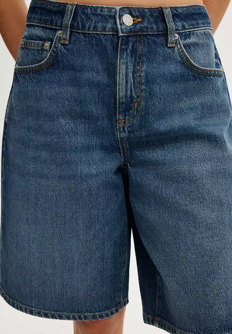 Baggy Denim Shorts