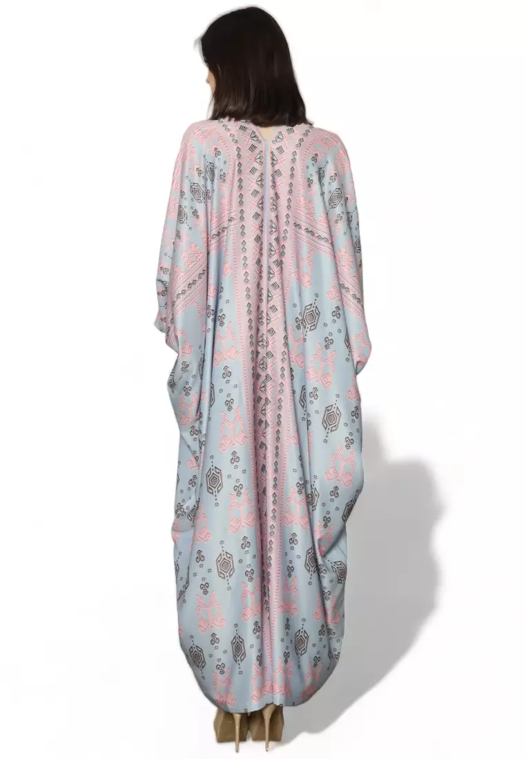 Kanzi Exclusive Long Sleeve Songket Kaftan