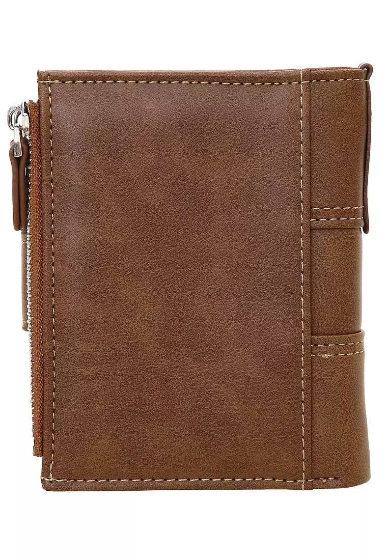 Dompet Casual Pria Model Pendek Men Wallet Material Leather Many Slot ORIGINAL