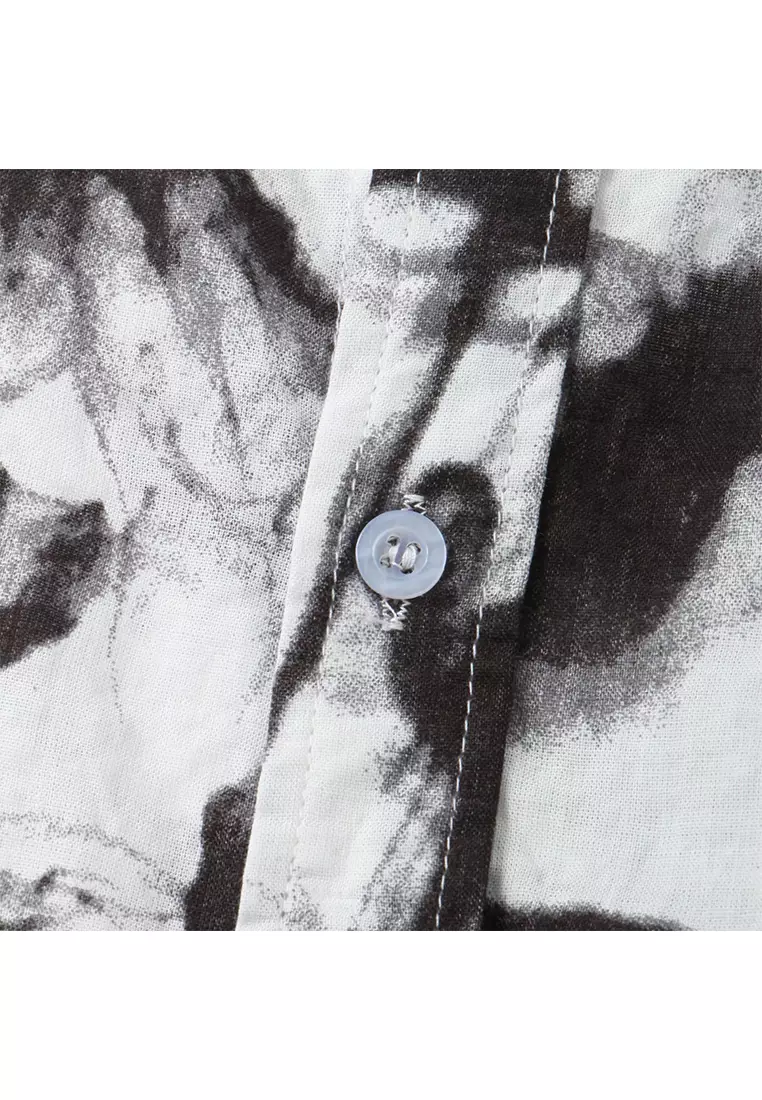 Hawaiian Print Short-Sleeved Shirt YL-C97